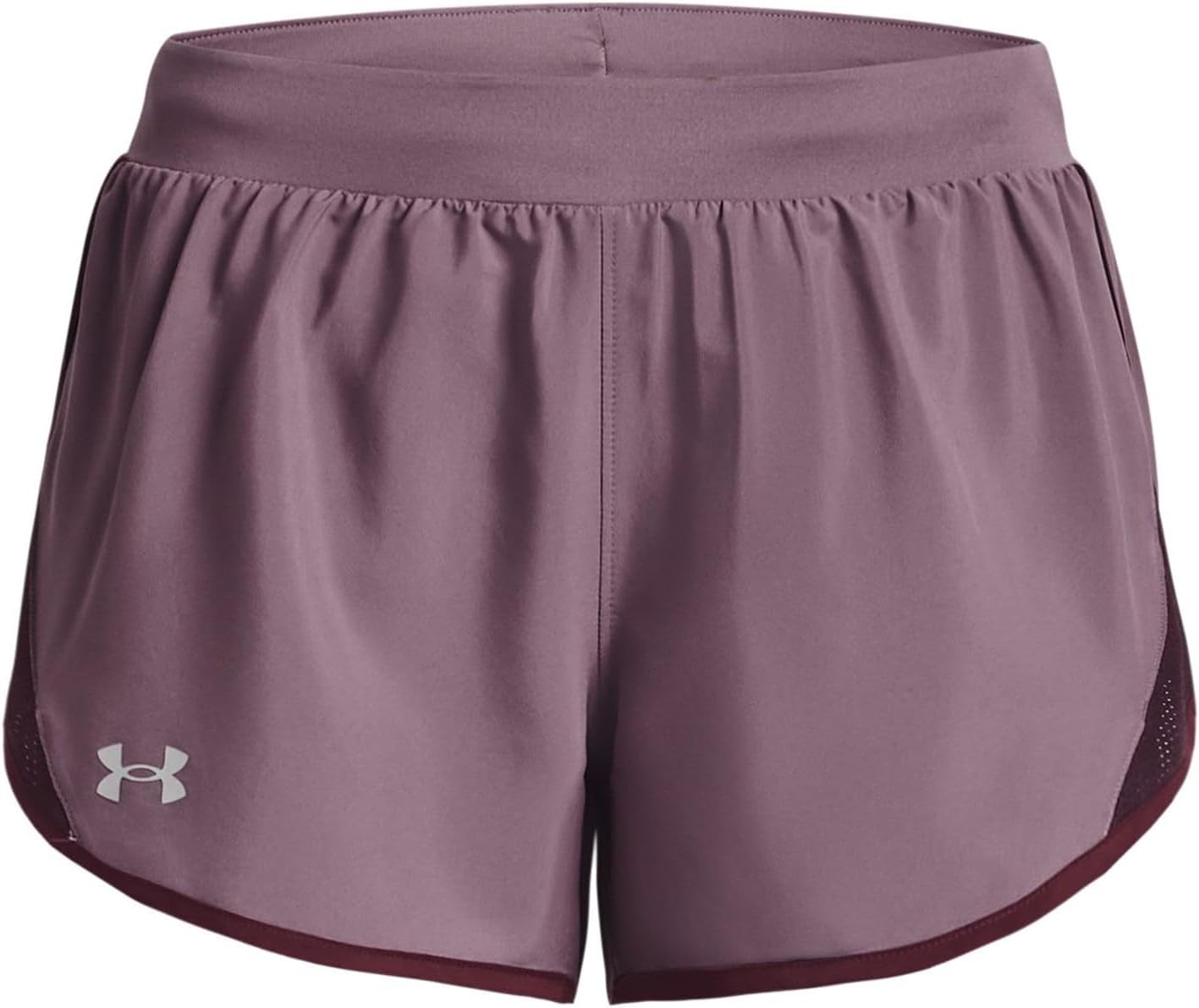 

Женские беговые шорты Under Armour Fly by 2.0, (500) Misty Purple/Dark Maroon/Reflective