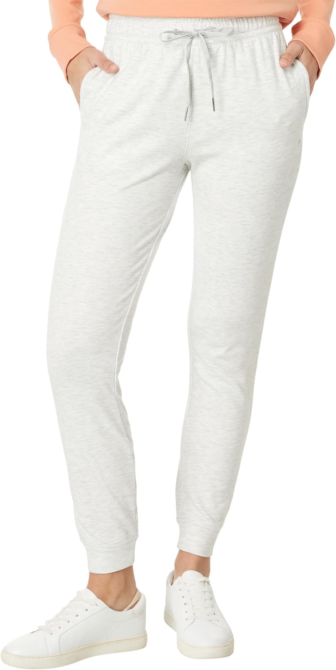 

Брюки TravisMathew Cloud Tie Joggers, Heather Light Grey