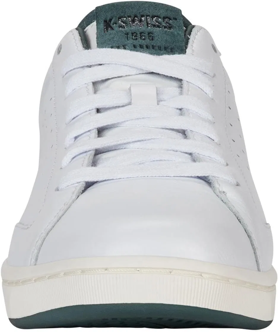 Мужские кроссовки K-Swiss Lozan Klub LTH, Wht Grn Gables S Wht — фото 2