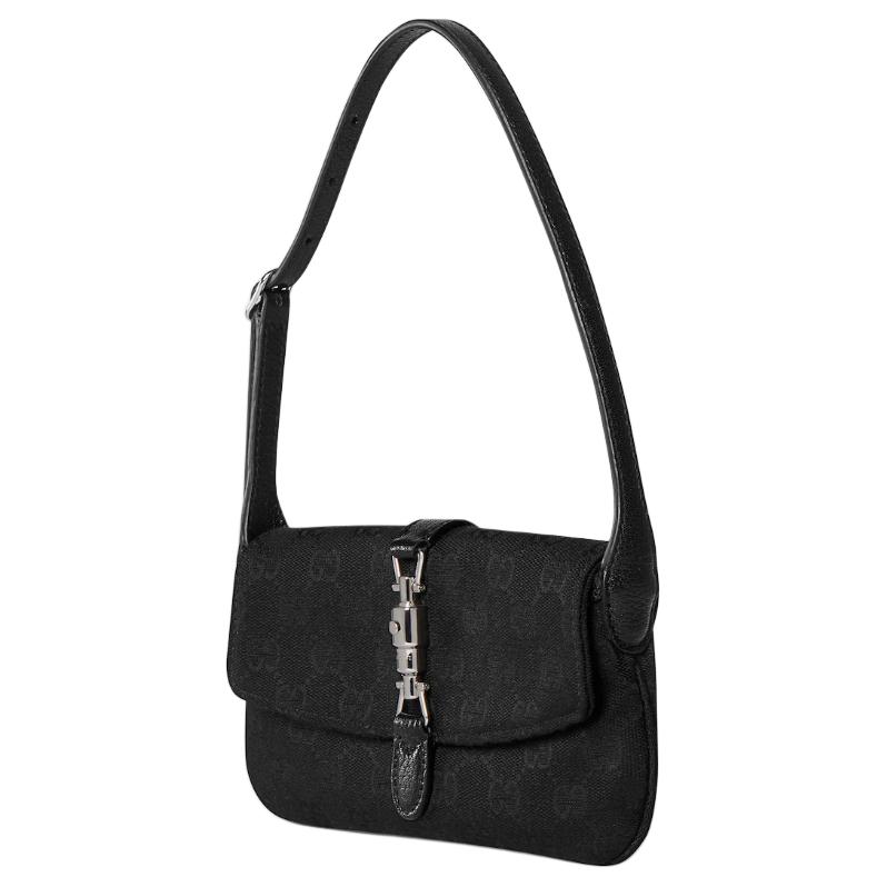 Женская мини-сумка GUCCI Jackie GG Canvas — фото 3