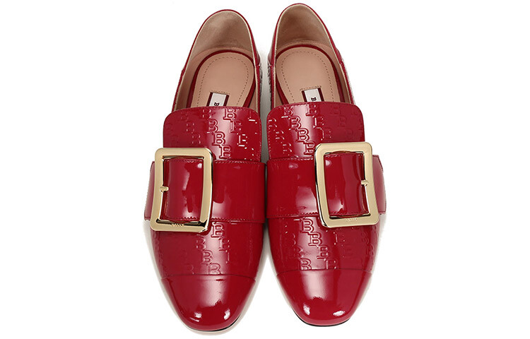 Женская повседневная обувь женская красная Bally — фото 4