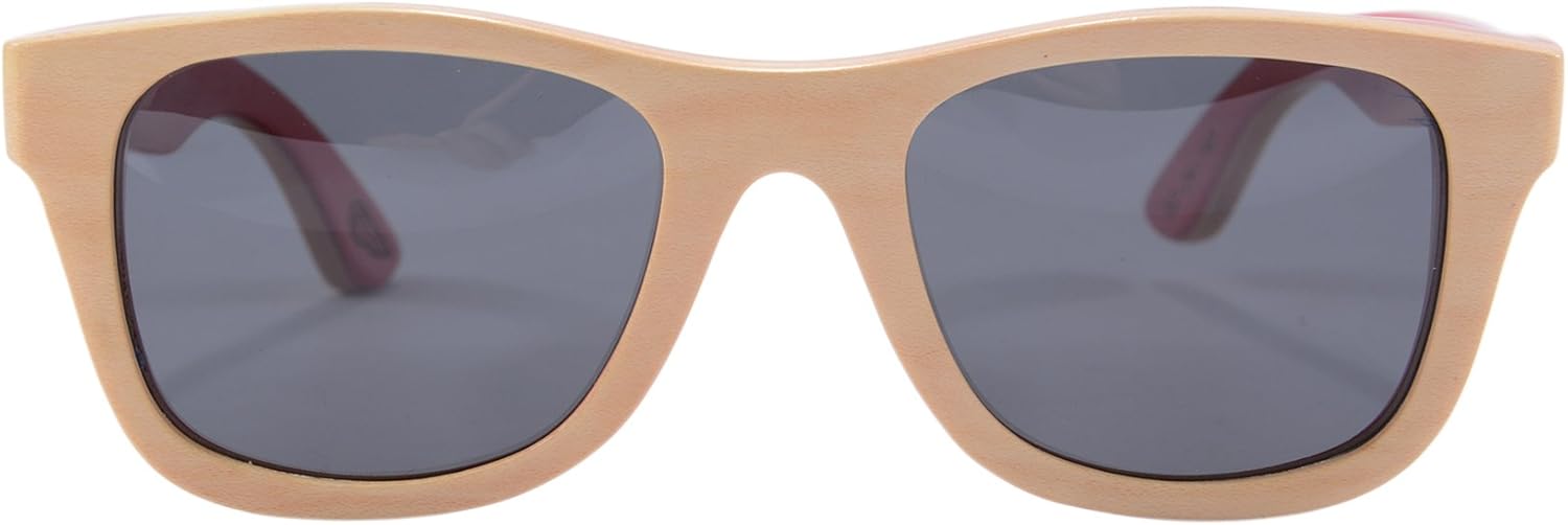 

Поляризованные деревянные солнцезащитные очки для скейтбординга, летние очки с защитой UV400 для занятий спортом на открытом воздухе - SG68004 MEDOLONG, Outside Nature Middle Nature Inside Red