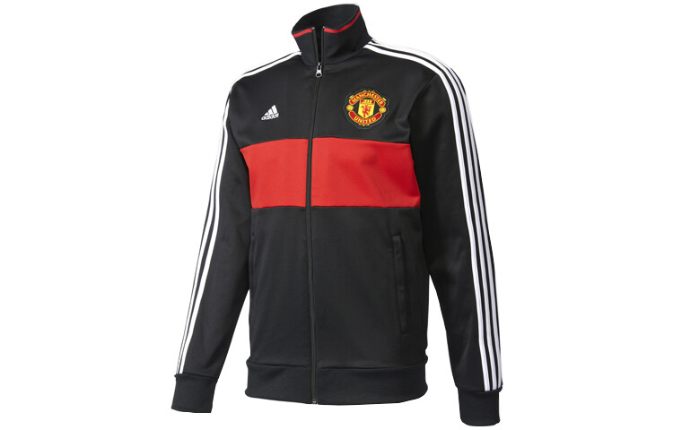 

MANCHESTER UNITED THEATRE OF DREAMS куртка мужская черная Adidas, черный