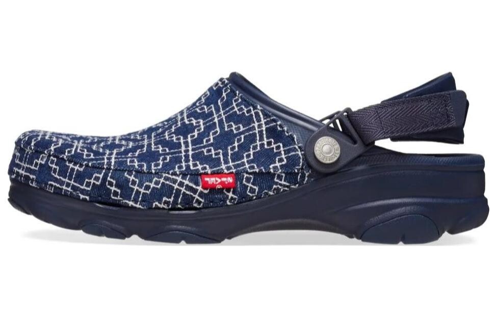 Универсальные тапочки-сабо Crocs унисекс, Dark Blue