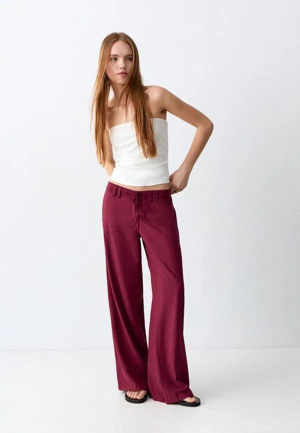 Подростковые брюки Mango Kids, Bordeaux