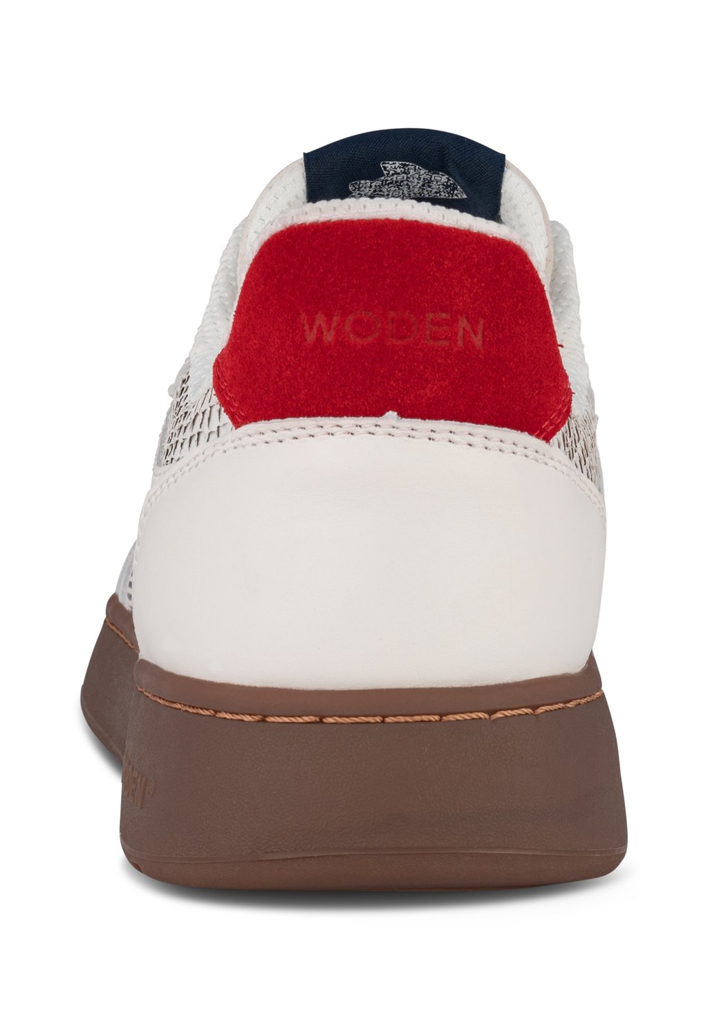 Низкие кеды SNEAKERS FRODE Woden, слоновая кость — фото 4