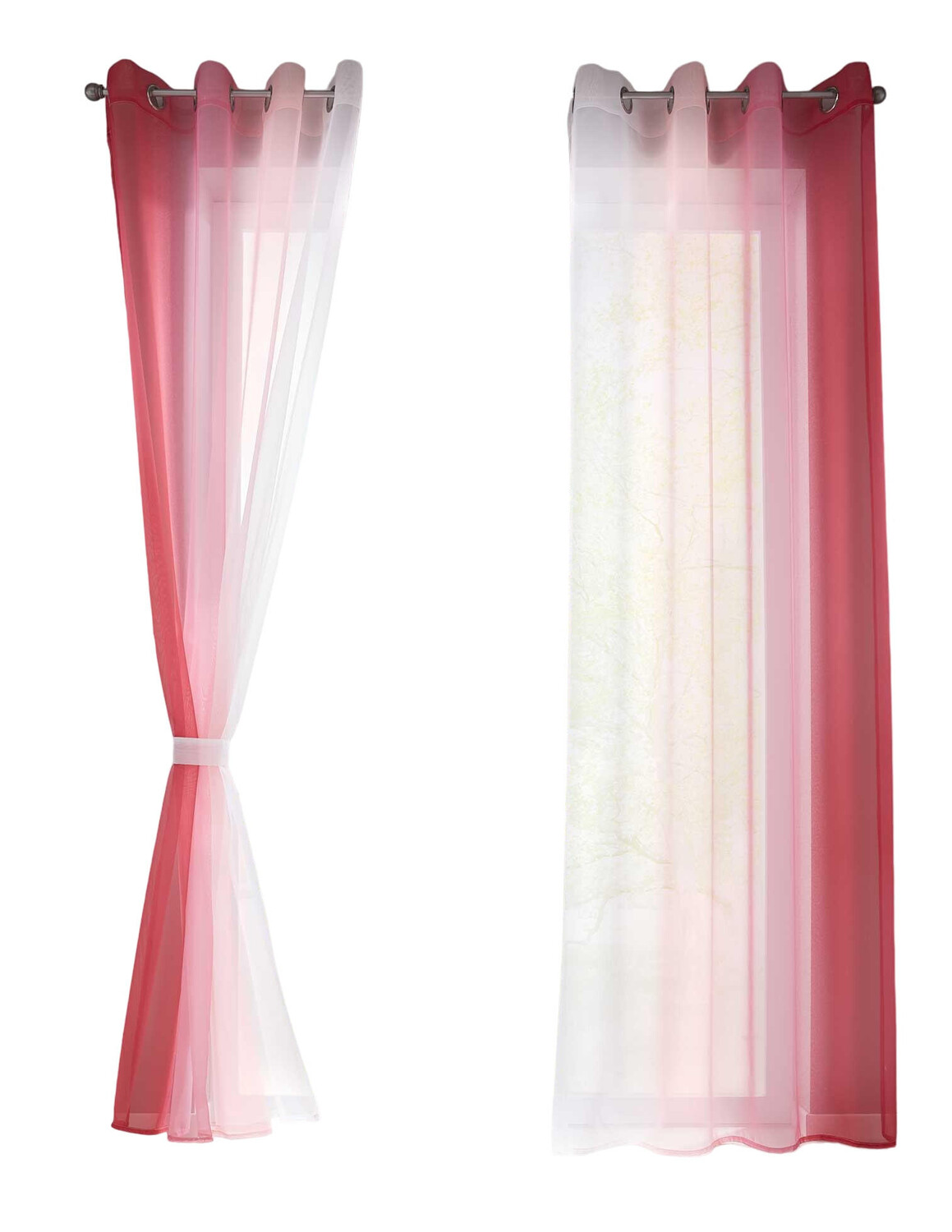 

Штора Gardinenbox, 140x225 см, розовый