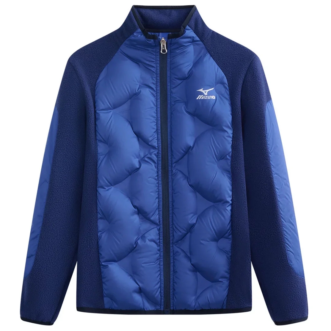 Детская пуховая куртка Mizuno, светло-желтый — фото 3