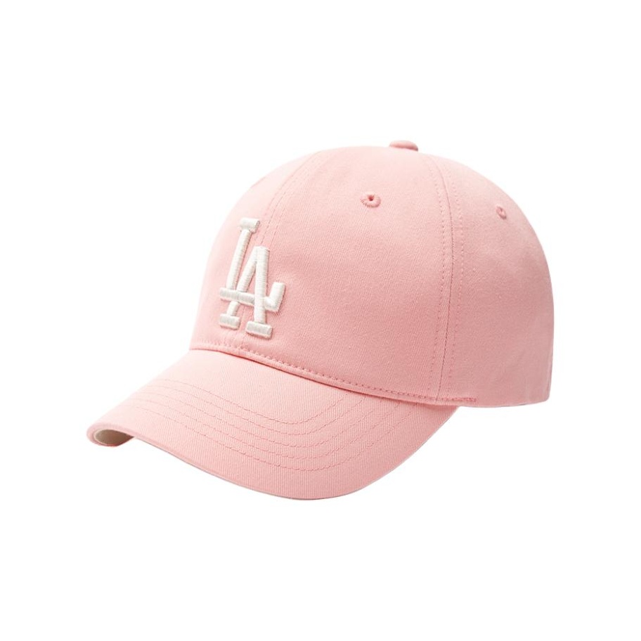 

MLB Бейсболка из хлопка с эластаном унисекс разноцветная, Pink