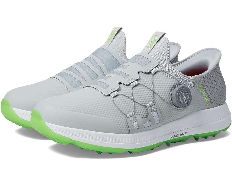 

Кроссовки Skechers GO GOLF Go Golf Elite 5 Hands Free Slip-Ins, цвет Gray/Lime