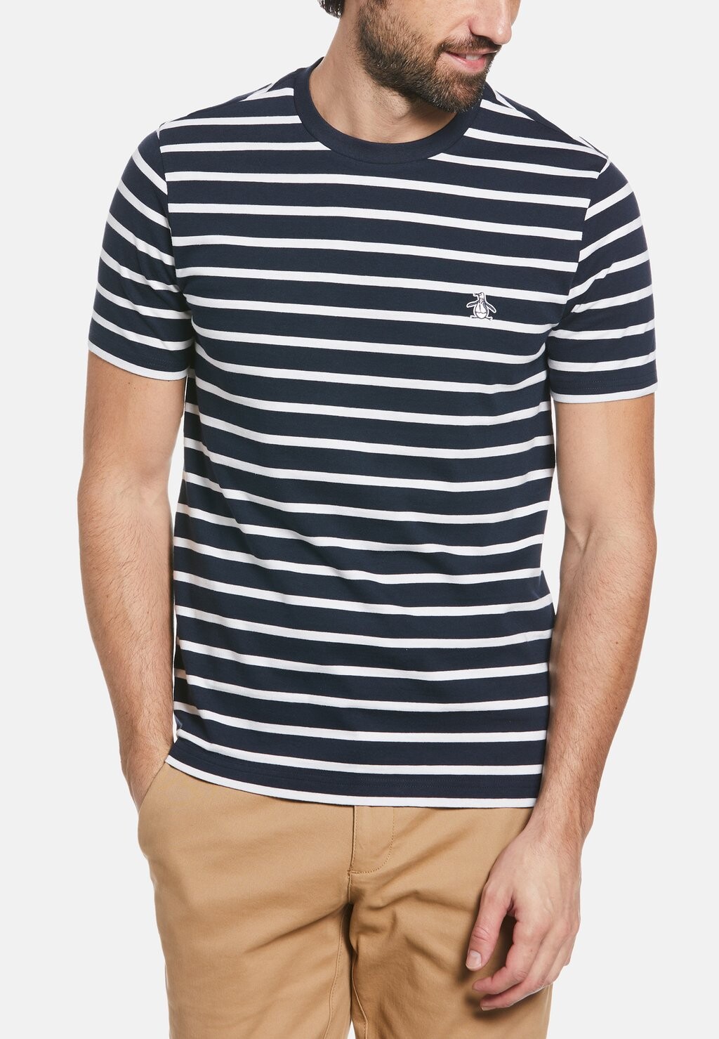 

Футболка с принтом BRETON Original Penguin, цвет dark sapphire