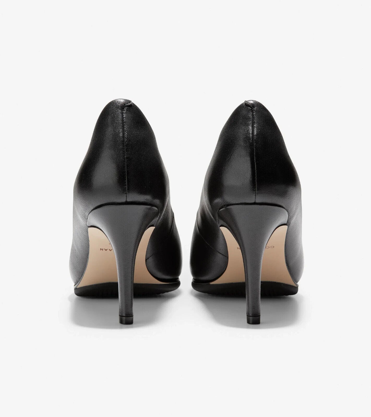 Туфли-лодочки Cole Haan Grand Ambition Pump женские US 9.5 черные кожаные на шпильке RHS3646 — фото 4