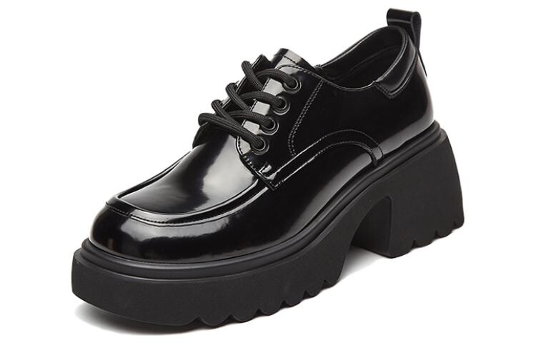 Туфли женские повседневные Women's Casual Shoes Women's Low-Top Kekafu, черный