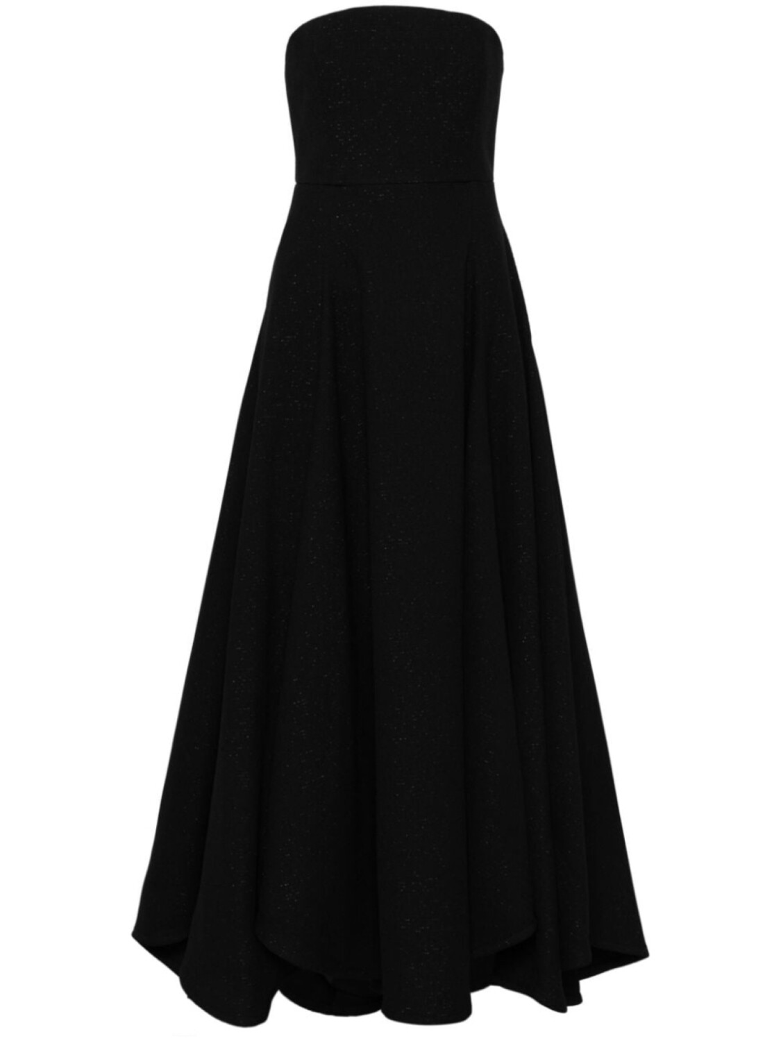 

Emporio Armani расклешенное платье миди, черный