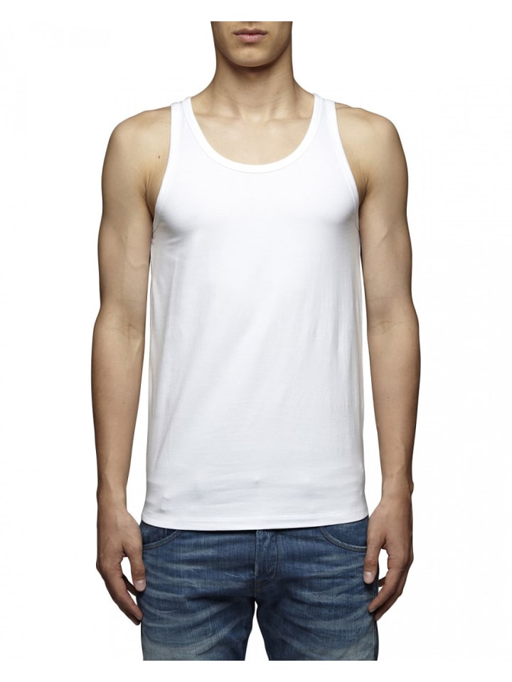 

Белая футболка и майка Jack & Jones