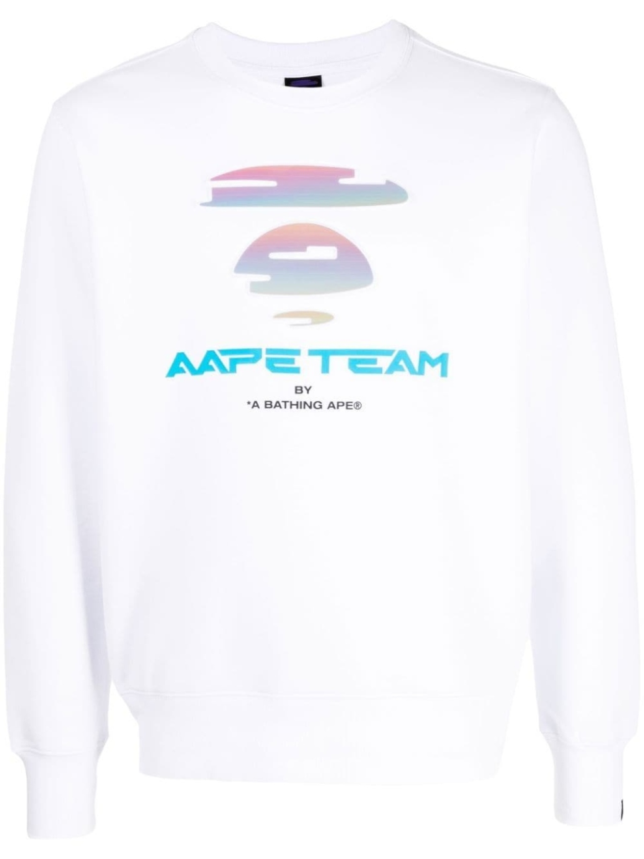 

Толстовка с логотипом AAPE BY *A BATHING APE, белый