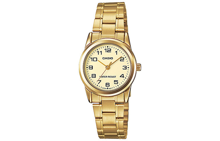 

Женские золотые часы Standard Series LTP-V001G-9B CASIO