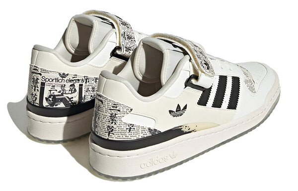 Кроссовки оригиналы форум низкий Adidas, черный — фото 4