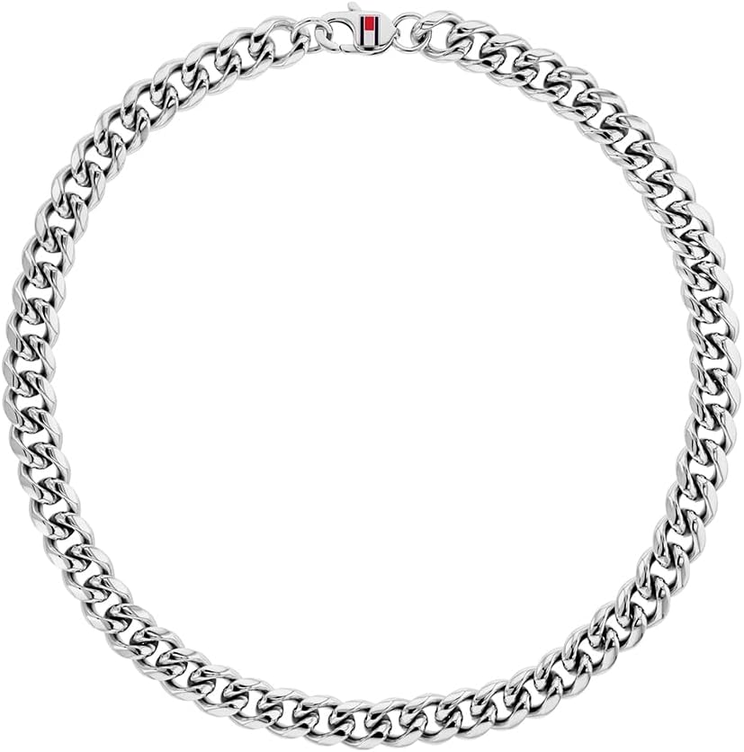 

Мужское ожерелье-цепочка Tommy Hilfiger Jewelry из нержавеющей стали - доступно в серебряном или золотом исполнении, Silver