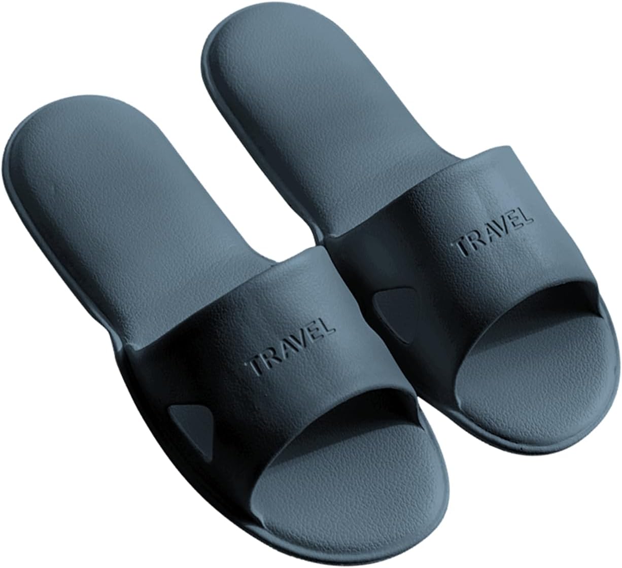 

Дорожные тапочки Cliont, складные тапочки для душа, тапочки для душа для женщин и мужчин, противоскользящие, темно-синий