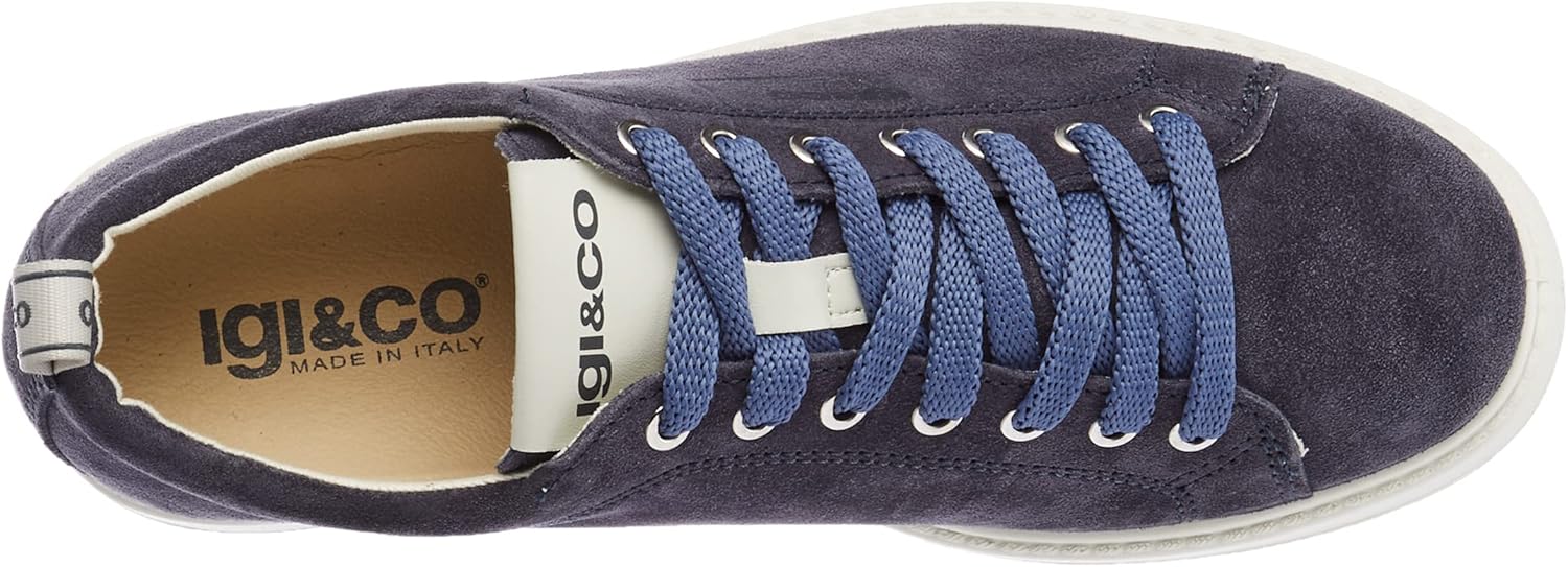 Мужские туфли IGICO оксфорды с плоской подошвой Igi&Co, Denim — фото 3