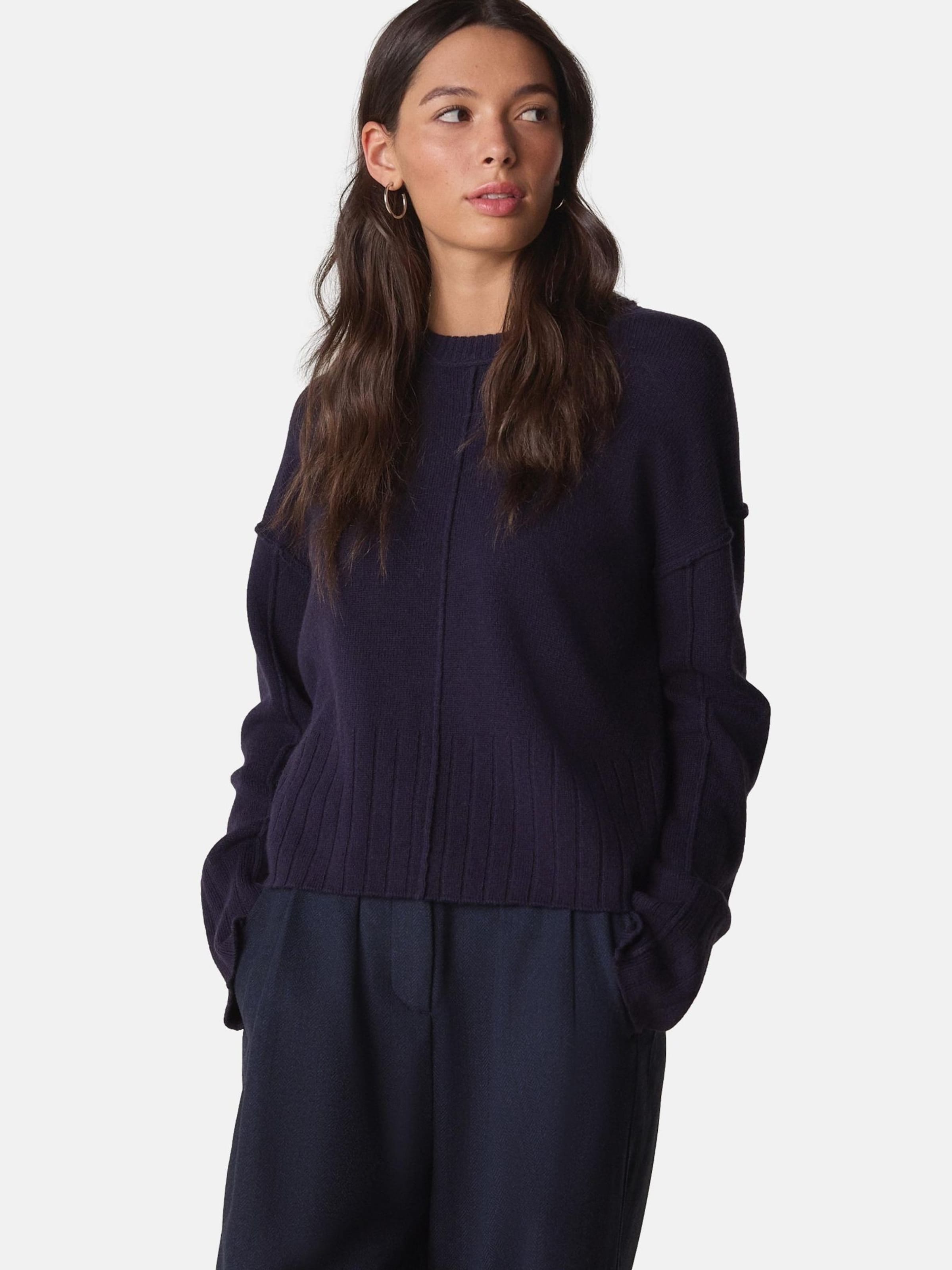 Next Свитер 'N. Premium' в цвете Marine Blue