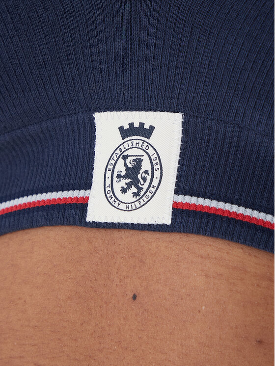Топ-бюстгальтер UW0UW06062 Tommy Hilfiger, синий — фото 3
