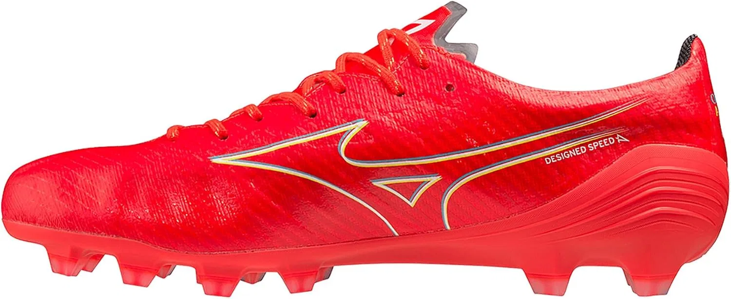 Футбольные кроссовки Mizuno унисекс, Fiery Coral 2 White Bolts 2 — фото 2