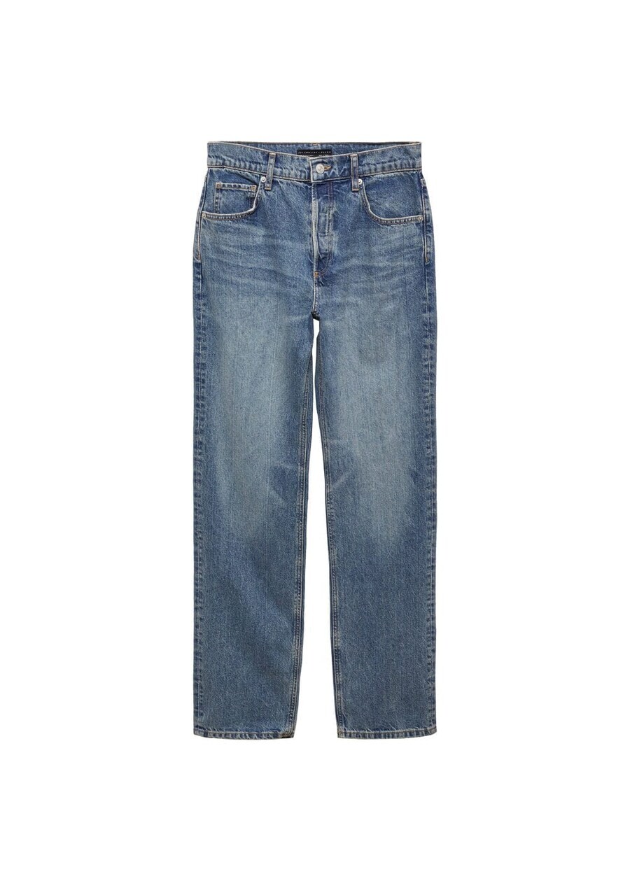 

Джинсы MANGO Regular Jeans Giselle, коабльтовый синий