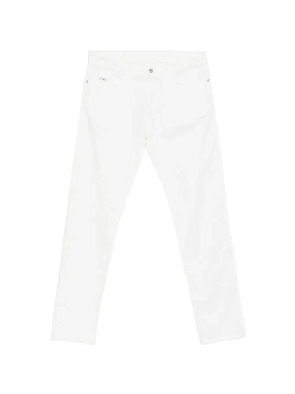 Джинсы с логотипом J05 Emporio Armani, белый