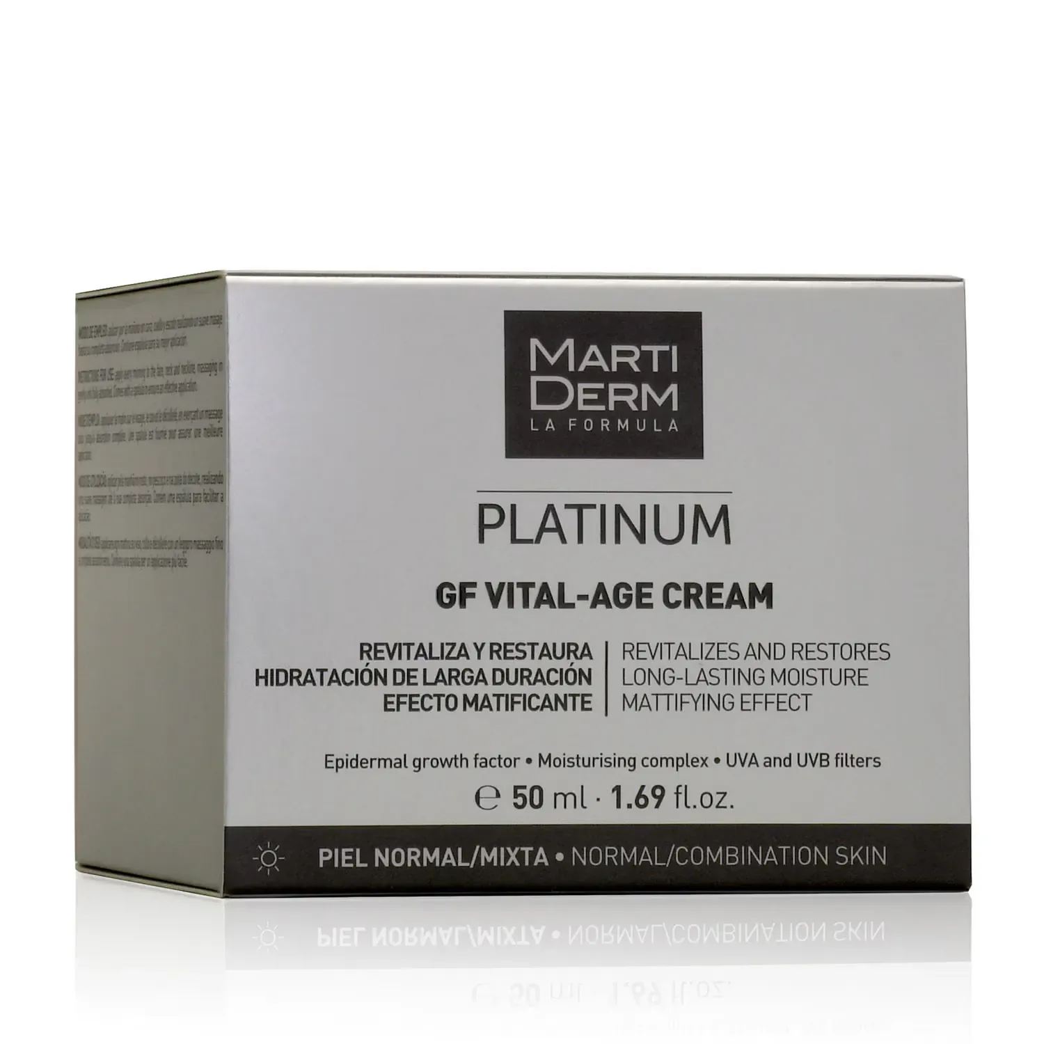Крем для лица MartiDerm — Vital Age для нормальной/смешанной кожи Platinum — фото 3