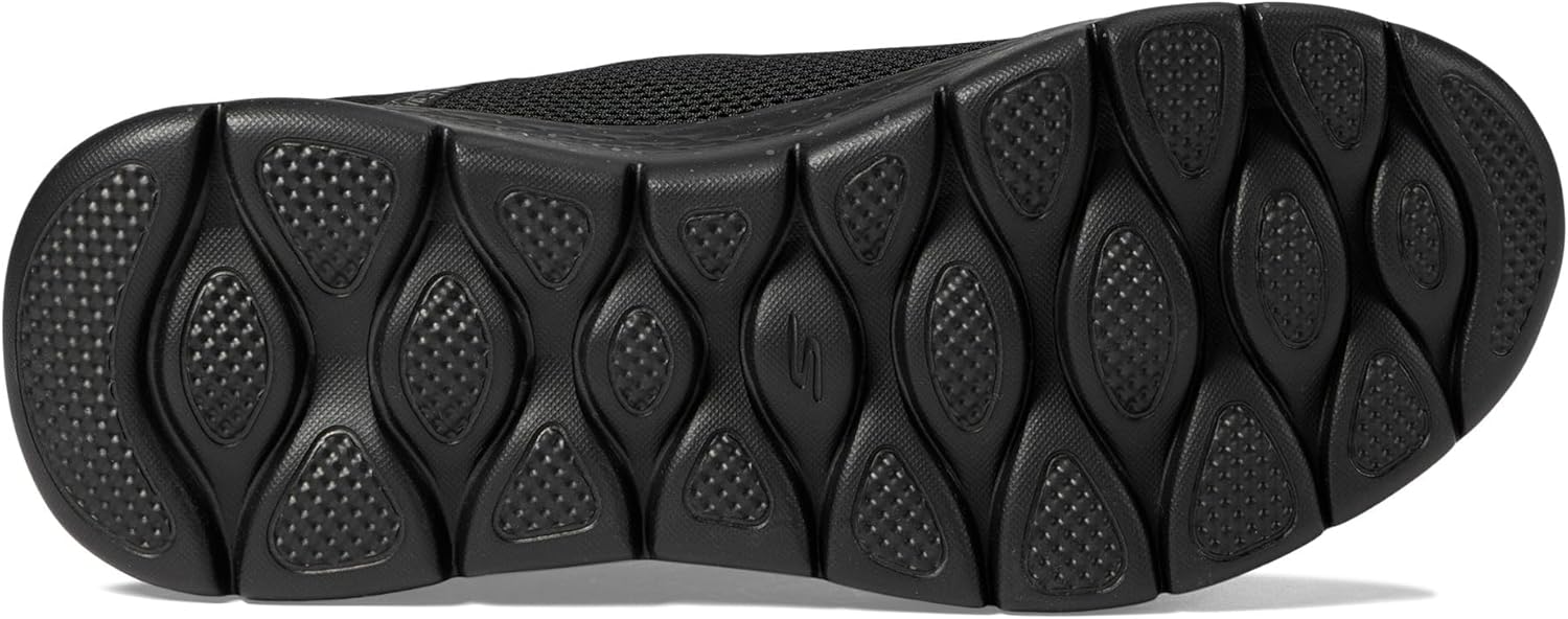 Мужские слипоны Skechers Hands Free Go Walk Flex - 100 водонепроницаемые, черный — фото 3