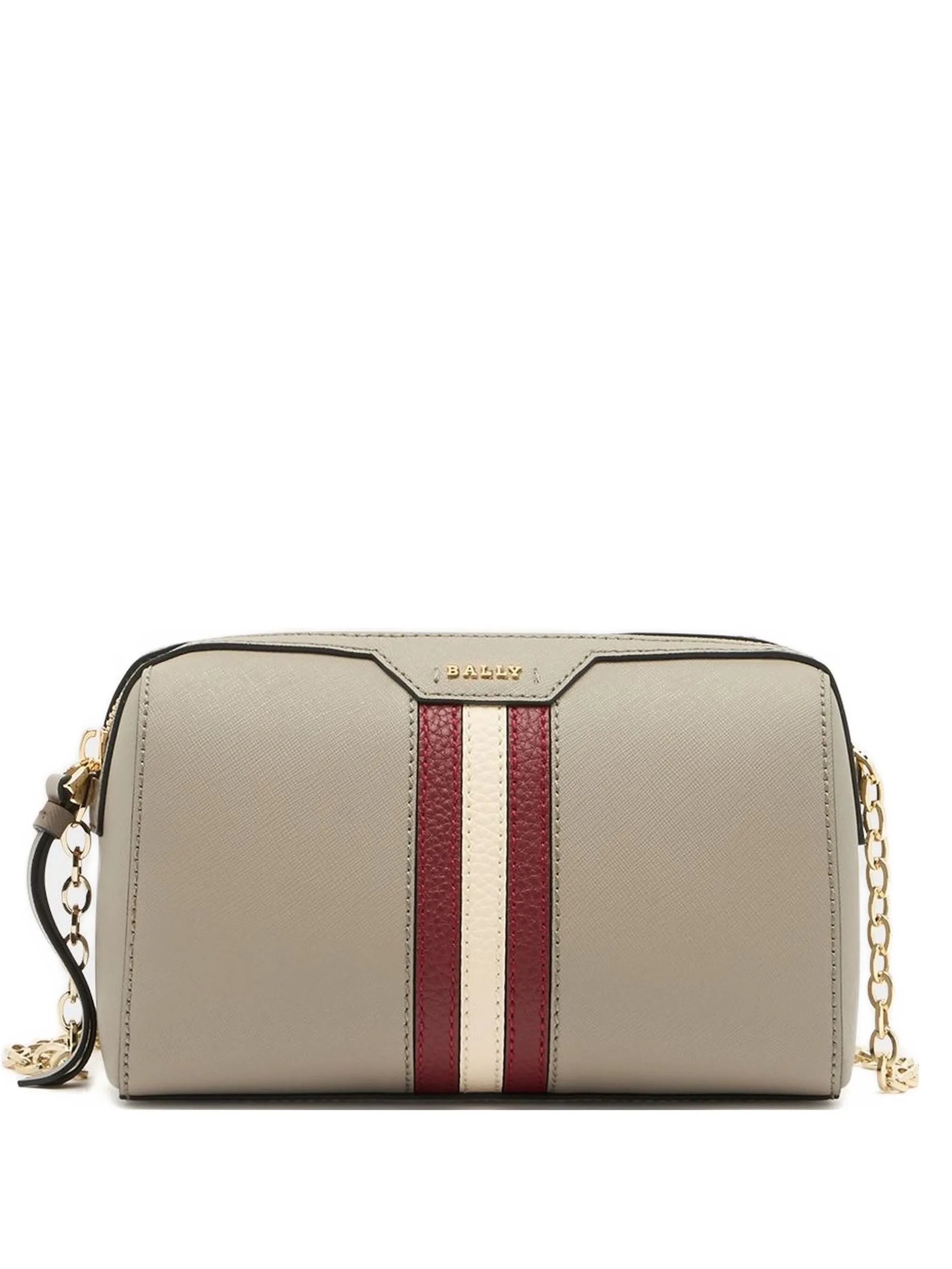 

Мини-сумка с тиснением Bally, серый