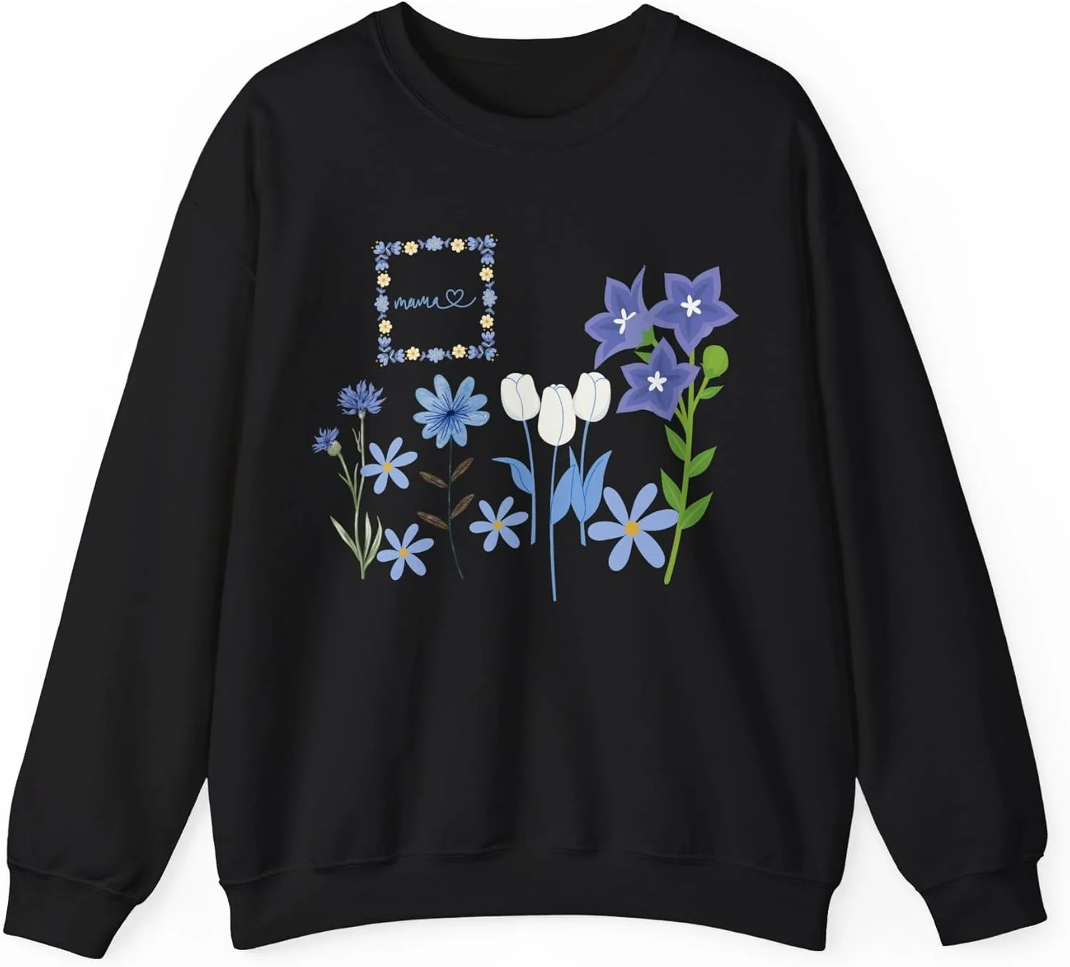 

Ботанический сад свитшот с цветочным принтом, Unisex