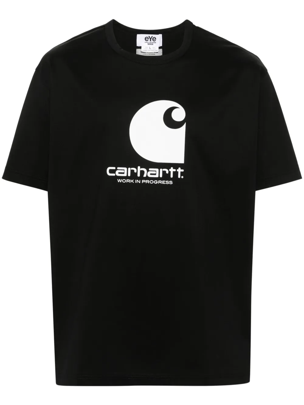 

Футболка с логотипом из коллаборации с Carhartt Junya Watanabe MAN, черный
