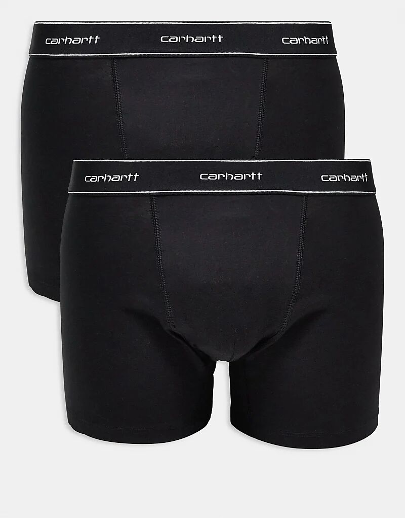 

Комплект из 2 пар боксеров Carhartt WIP из хлопка черного цвета