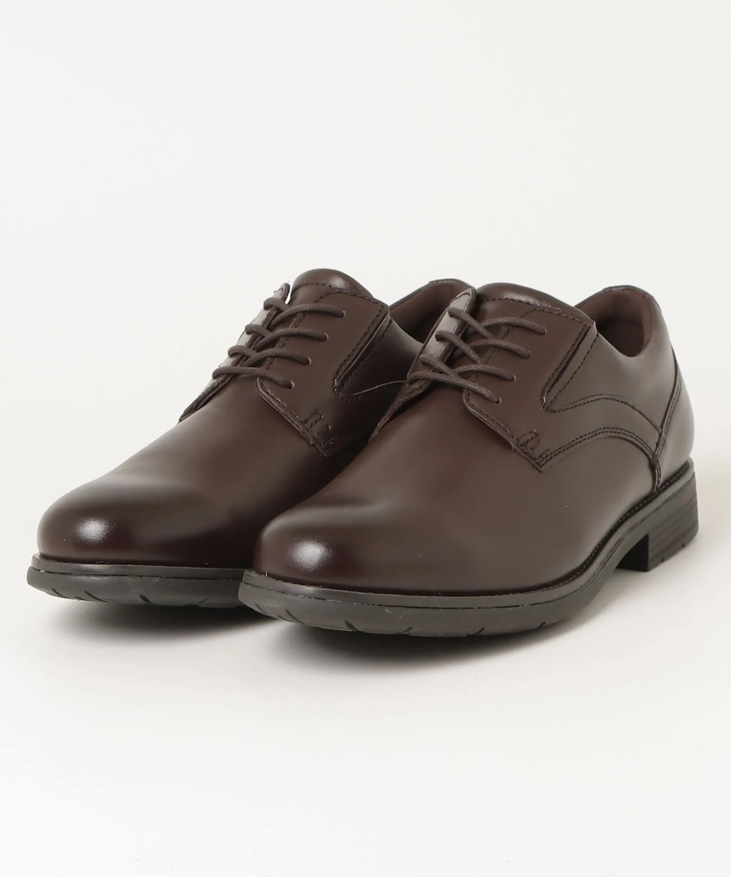 Мужские классические туфли водонепроницаемые Round Toe CLASSIC DRESS WP ROCKPORT темно-коричневые — фото 2