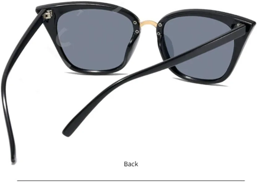 

Солнцезащитные очки «кошачий глаз» для женщин и мужчин, маленькая оправа, легкосплавные очки, ретро-панк очки, защита от ультрафиолета UV400 LANGSER, C2 Pink