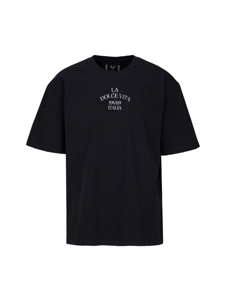 

Футболка 19v69 Italia, цвет off-white