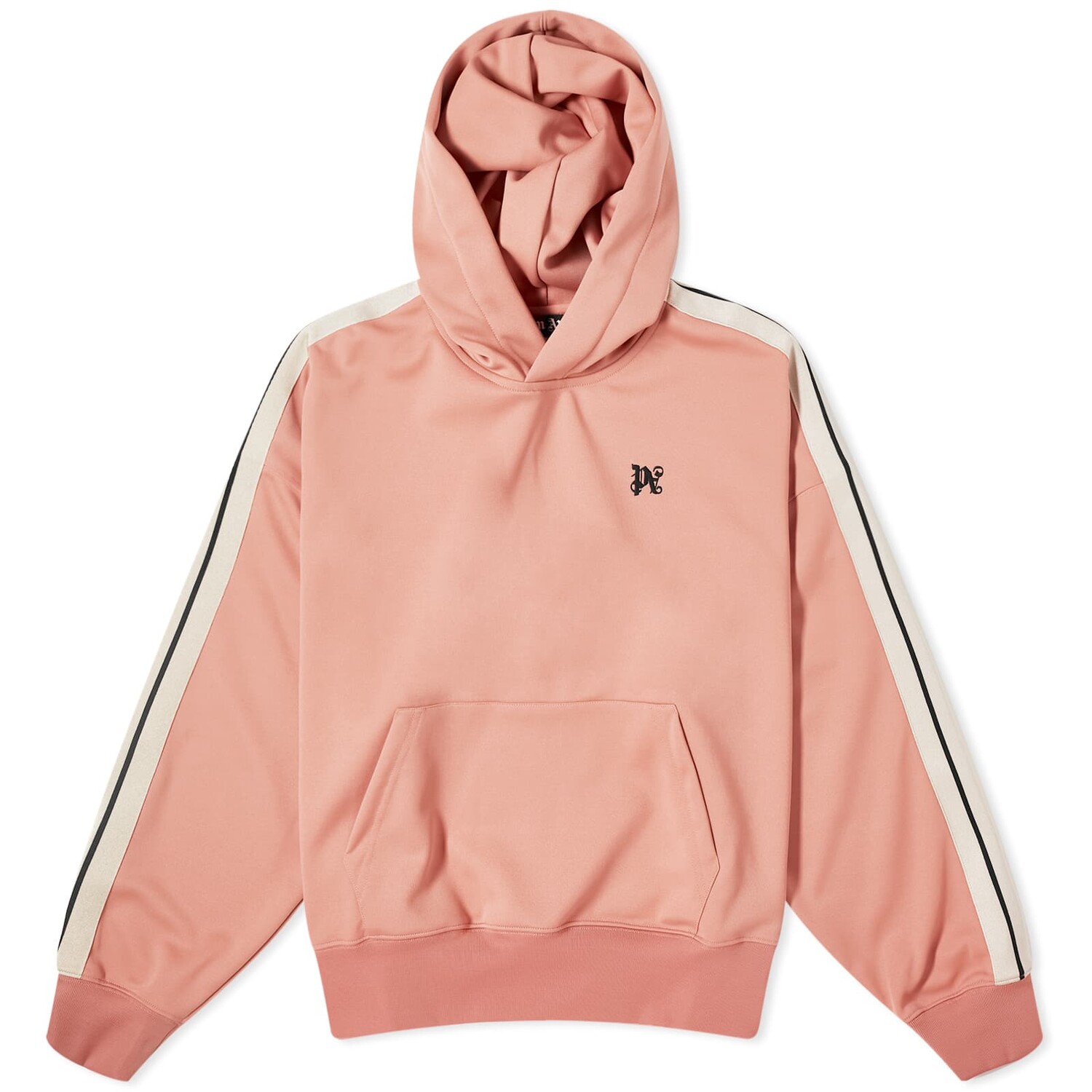 

Худи Palm Angels Monogram Track Popover, розовый