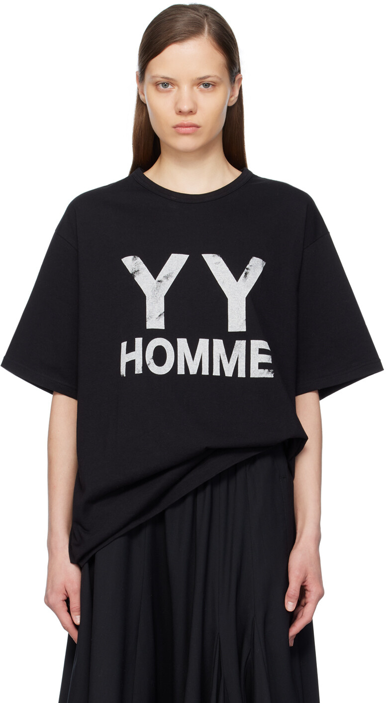 

Футболка с принтом YOHJI YAMAMOTO