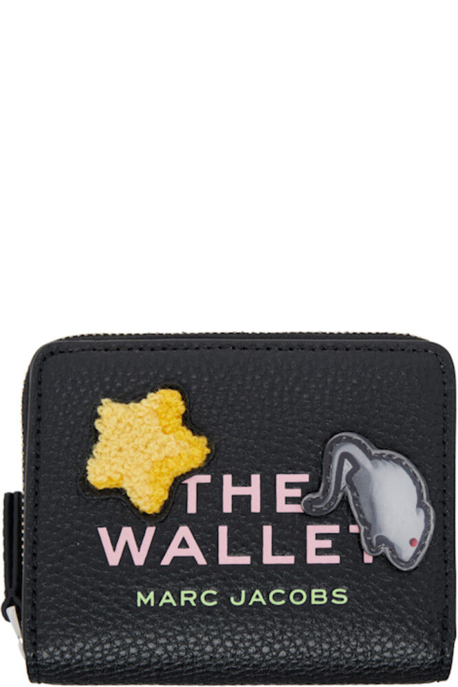 

Черный кошелек 'The Sticker Patch Mini Compact' Marc Jacobs
