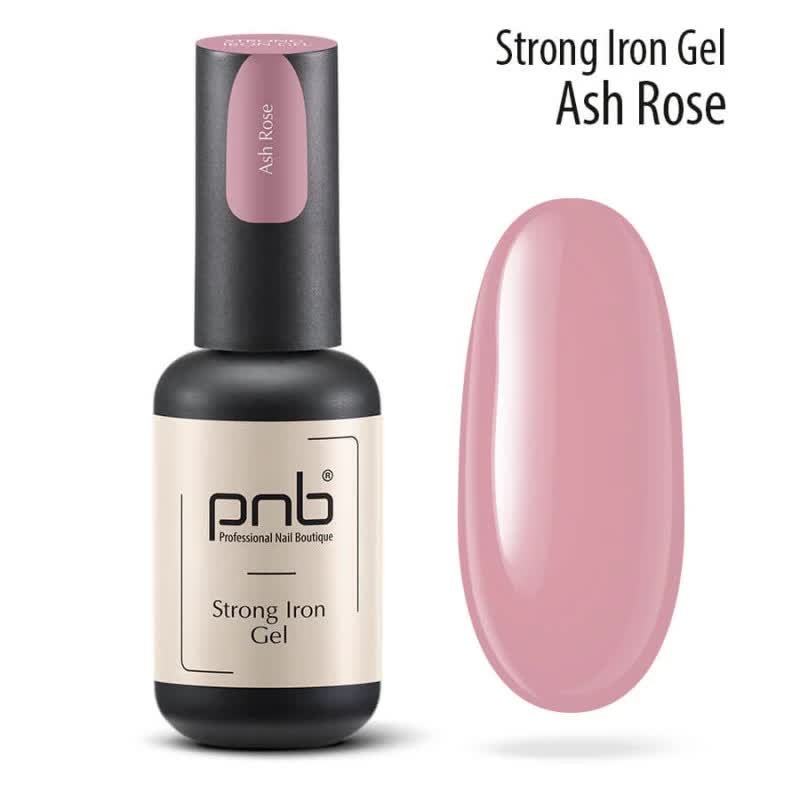 

PNB UV/LED Strong Iron Gel, Ash Rose, 8 мл