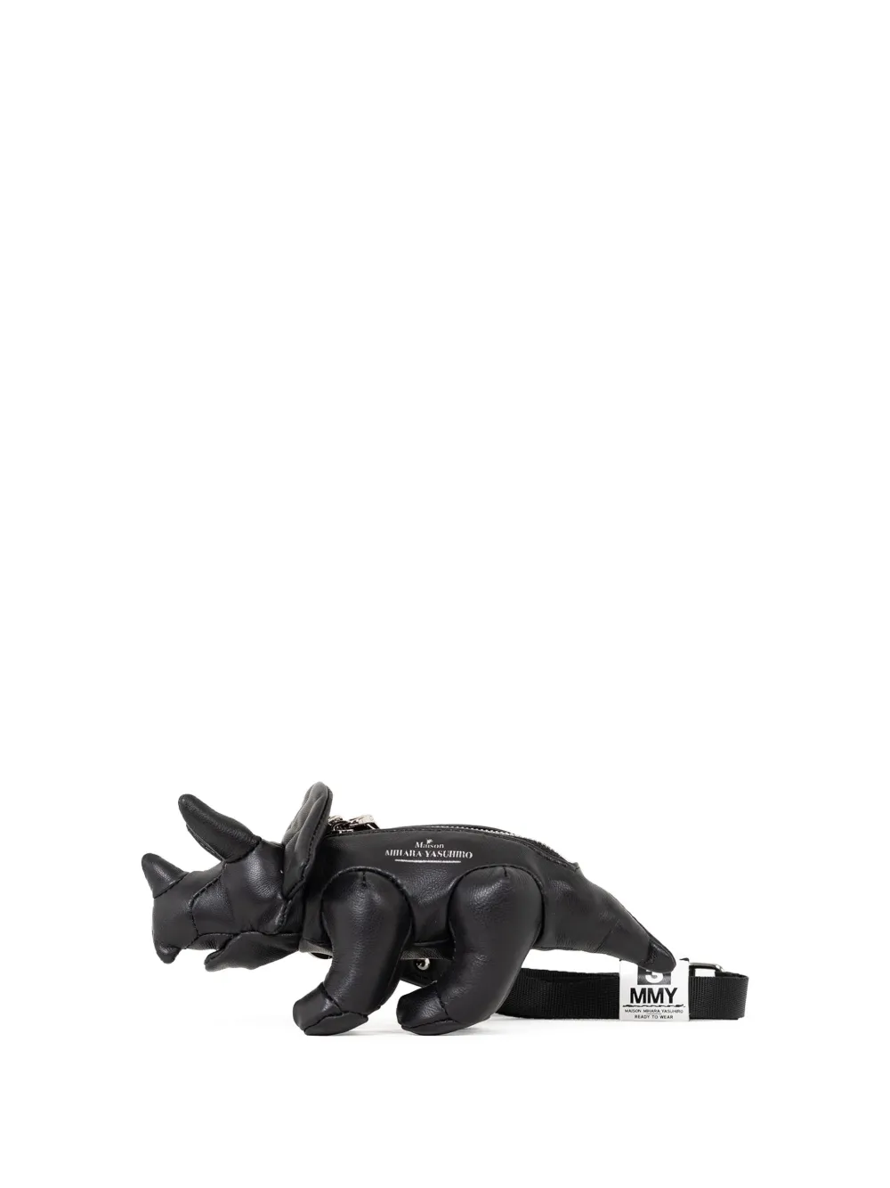 

Мини-сумка на плечо Triceratops Maison Mihara Yasuhiro, черный