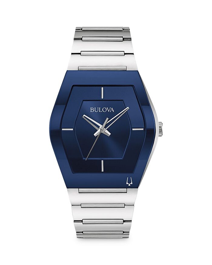 

Часы Bulova Futuro, 40 мм, синий