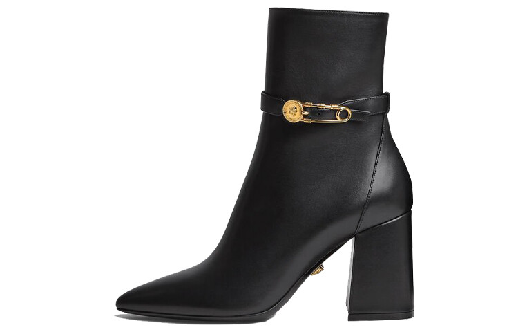 Ботильоны женские Versace, черный