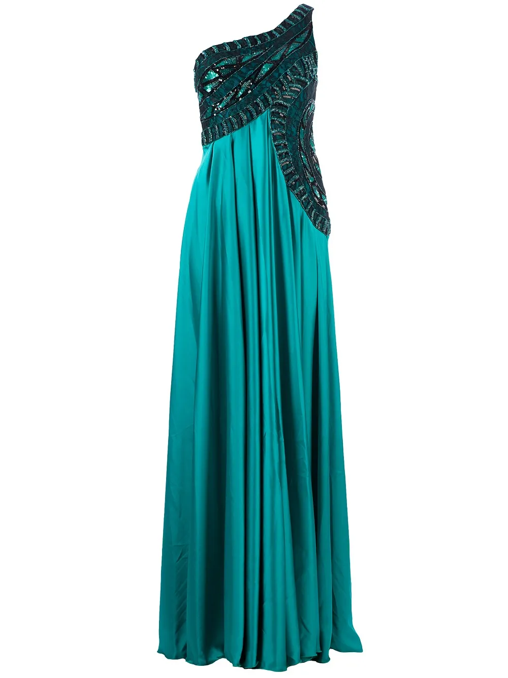 

Платье "Ivana" на одно плечо Georges Mak, синий