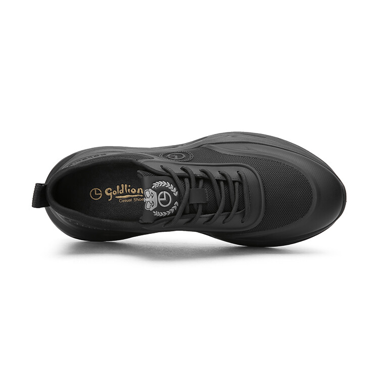 Кроссовки мужские Lifestyle Shoes Men Low-Top Goldlion, черный — фото 3