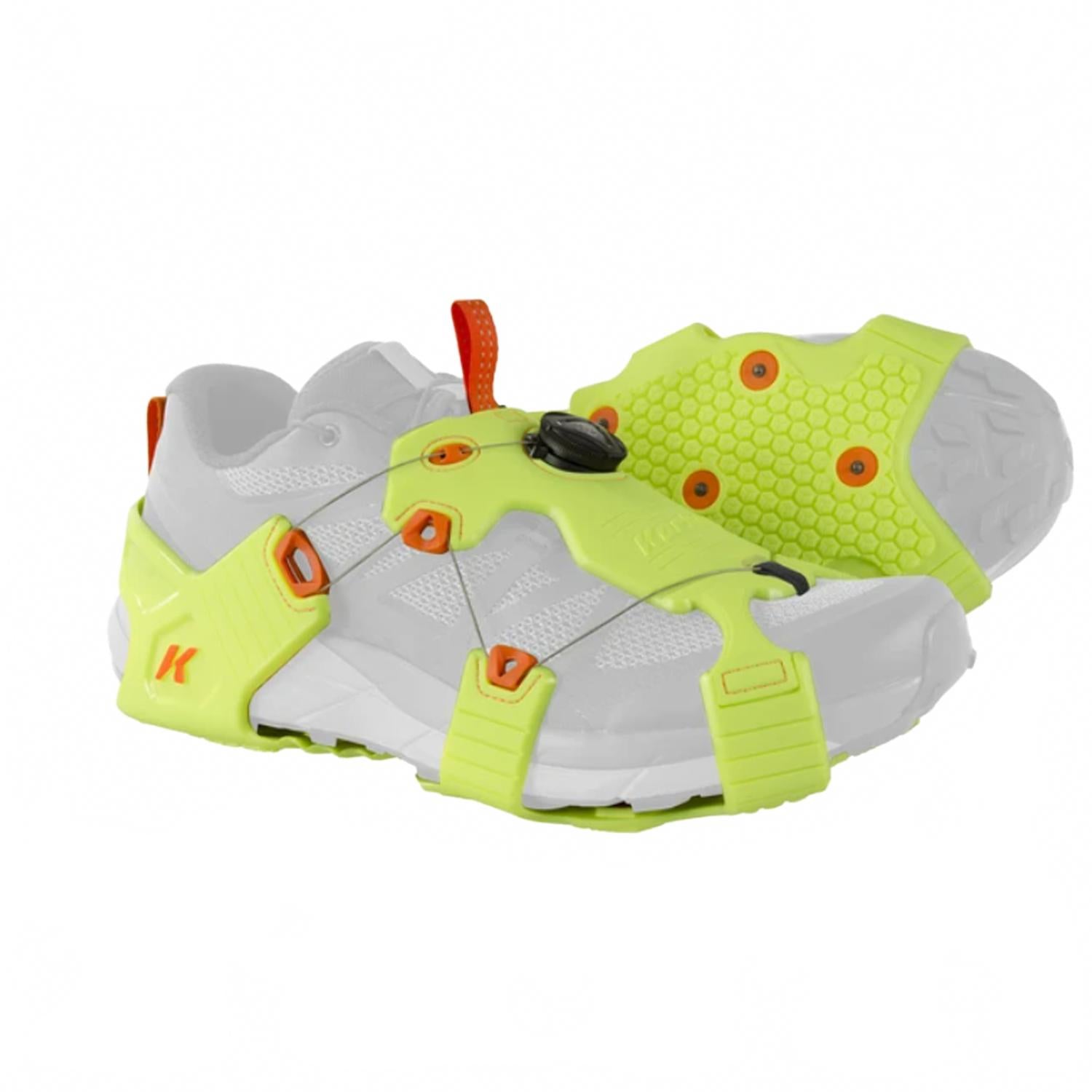 

Korkers Мужские бутсы Ice Runner зелено-оранжевого цвета