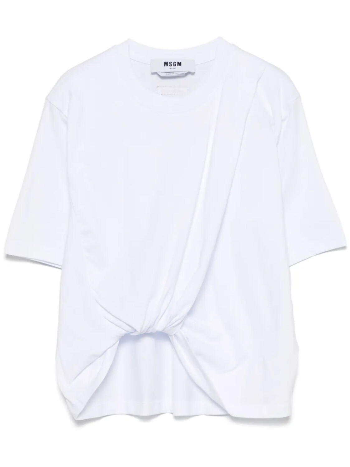 

Футболка из хлопка MSGM, белый